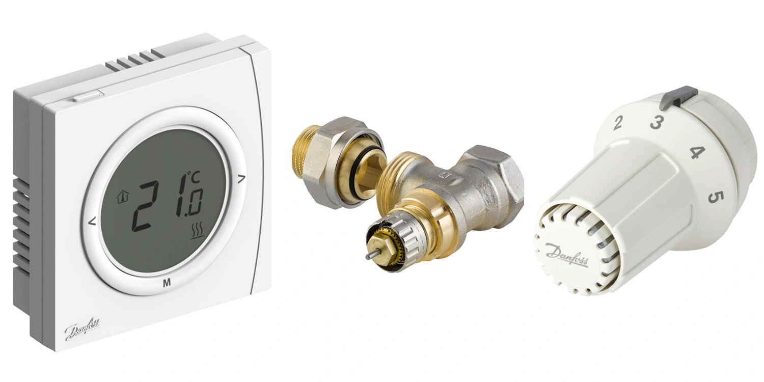 Termostatik vana ve oda termostati